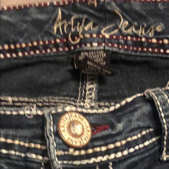 9/10 skinny slim jeans white sticking - Picture 4 of 8